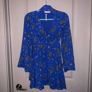 Free People Long Sleeve Mini Dress